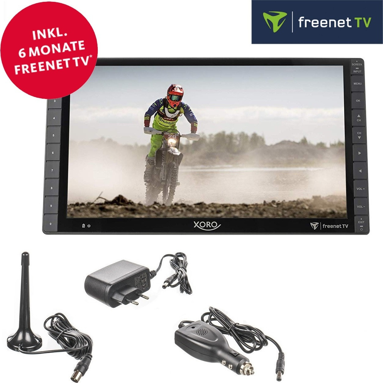 Xoro PTL 1450 V2 Draagbare televisie 14 inch (35,5 cm)