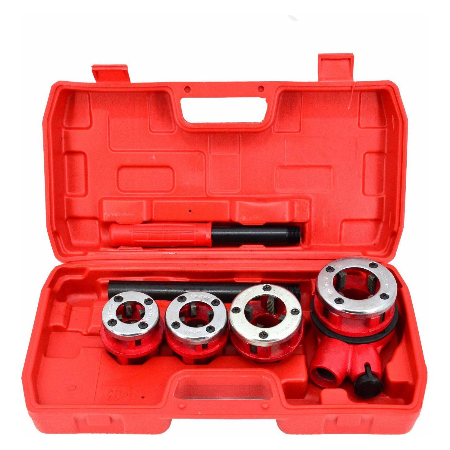 Awtools GWINTOWNICA DO RUR 4szt. 1/2", 3/4", 1", 1-1/4" ZESTAW WALIZKA (400 mm) (AW20611)