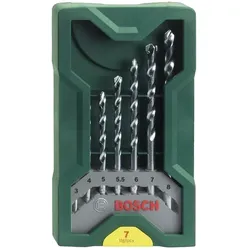 Bosch Mini-X-Line Steinbohrer-Set, 7tlg. - 2607019581