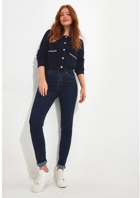Plus Size Women's High Waisted Skinny Jeans by Joe Browns in Dark Blue (Size 26 W)
