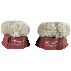 EQuest Hufglocke Melange speziell für Mini-Shettys, 2er Set - Bordeaux