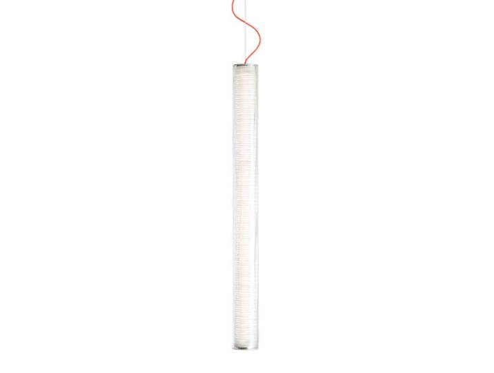ARTEMIDE lampe à suspension CRIOSFERA vertical (APP&Push - aluminium et verre)