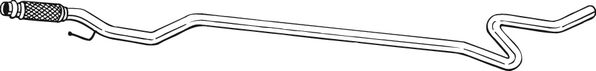 Bosal Abgasrohr 950-025 Für Peugeot Citroën