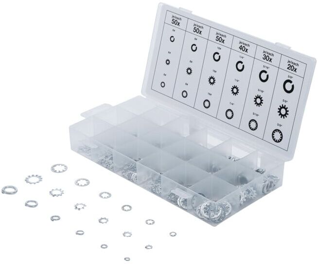 BGS Assortiment de rondelles 720 pièces ; BGS technic (8113)