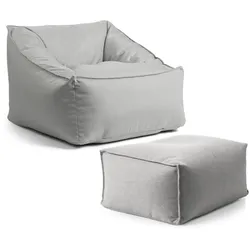 OUTDOOR SITZSACK Der Sunnyboy mit Hocker