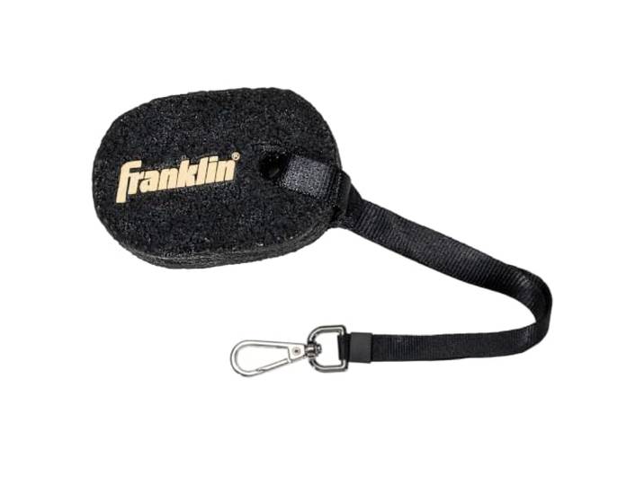 Franklin Sports Pickleball Paddle Magic - Reinigt Carbon Fiber Gezicht Paddles - Handige Lanyard en Clip Inbegrepen - Zwart + Goud