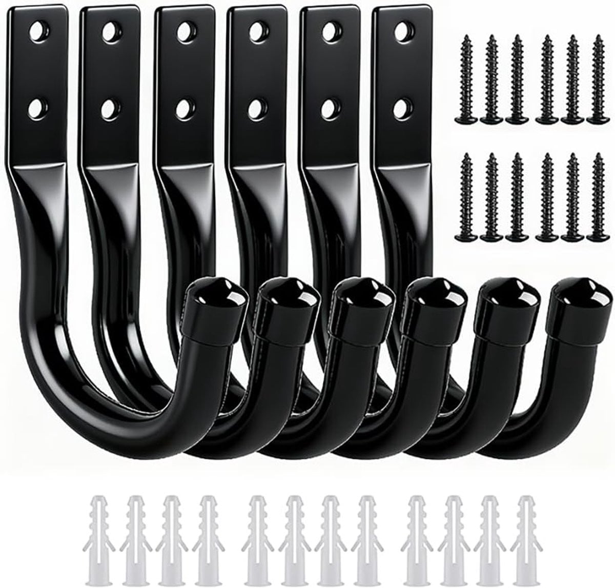 Multifunctionele wandhaken voor zware belasting - Organizer voor ladder, fiets, gereedschap en slang