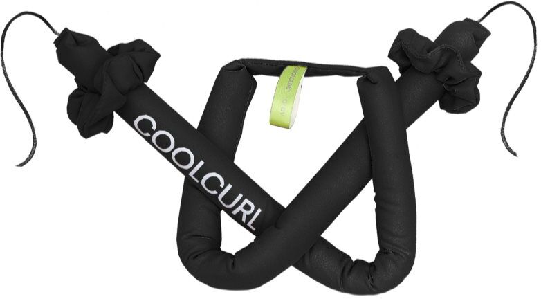 GLOV CoolCurl Heatless Haircurling Tool accessoire pour former des boucles teinte Black 1 pcs