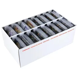 Feldherr Lagerbox für 3200 Karten Mini American Board Game Size mit Haltern (Karton)