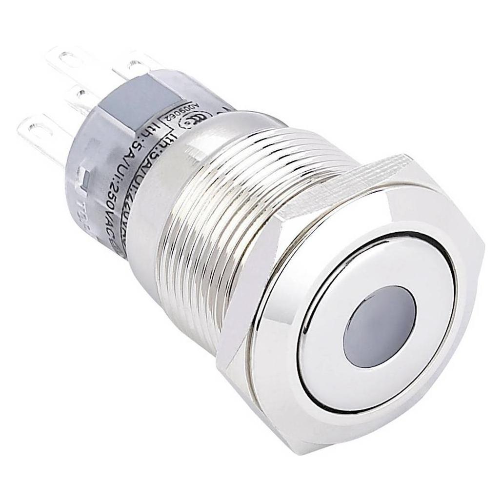 Tru Components 701303 LAS1-AGQ11ZD, BL Vandalismusgeschützter Druckschalter 250 (701303)