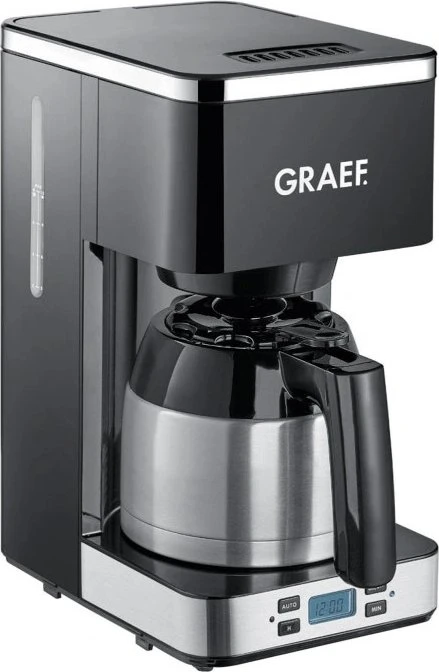 Graef FK 512 Filterkaffeemaschine mit Timer und Thermokanne schwarz (13693)