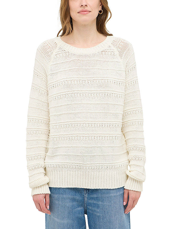 Mustang Pullover in Creme - S