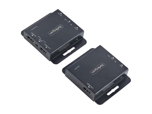 StarTech.com HDMI Ethernet Extender über CAT6/CAT5, 4K 30Hz/40 m oder 1080p/70 m, HDMI over Ethernet/IP Extender, HDMI Lan Transmitter und Receiver Kit, HDMI Verlängerung, IR (EXTEND-HDMI-4K40C6P1) (EXTEND-HDMI-4K40C6P1)