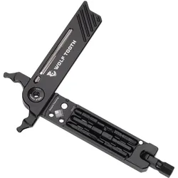 Wolf Tooth, Zange, 8-Bit Pliers Kombizange/Multitool, black/black (146 mm)