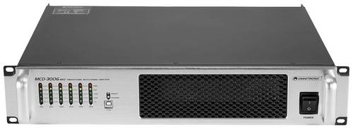 Omnitronic MCD-3006 PA Verstärker RMS Leistung je Kanal an 4 Ohm: 500W