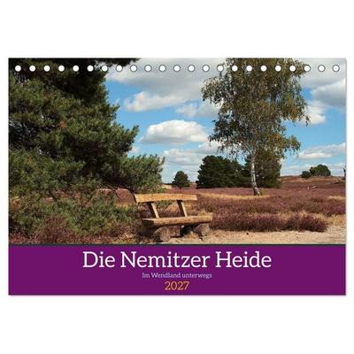 Die Nemitzer Heide - Im Wendland unterwegs (Tischkalender 2027 DIN A5 quer), CALVENDO Monatskalender