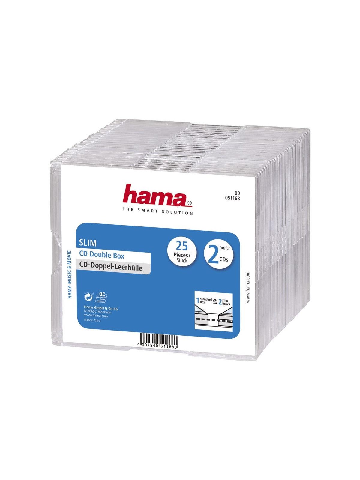 Hama storage CD slim jewel case