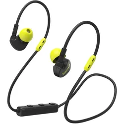 In-Ear Bluetooth Kopfhörer kabellos 6 h Laufzeit  221775 Freedom Athletics III (Schwarz, Gelb)