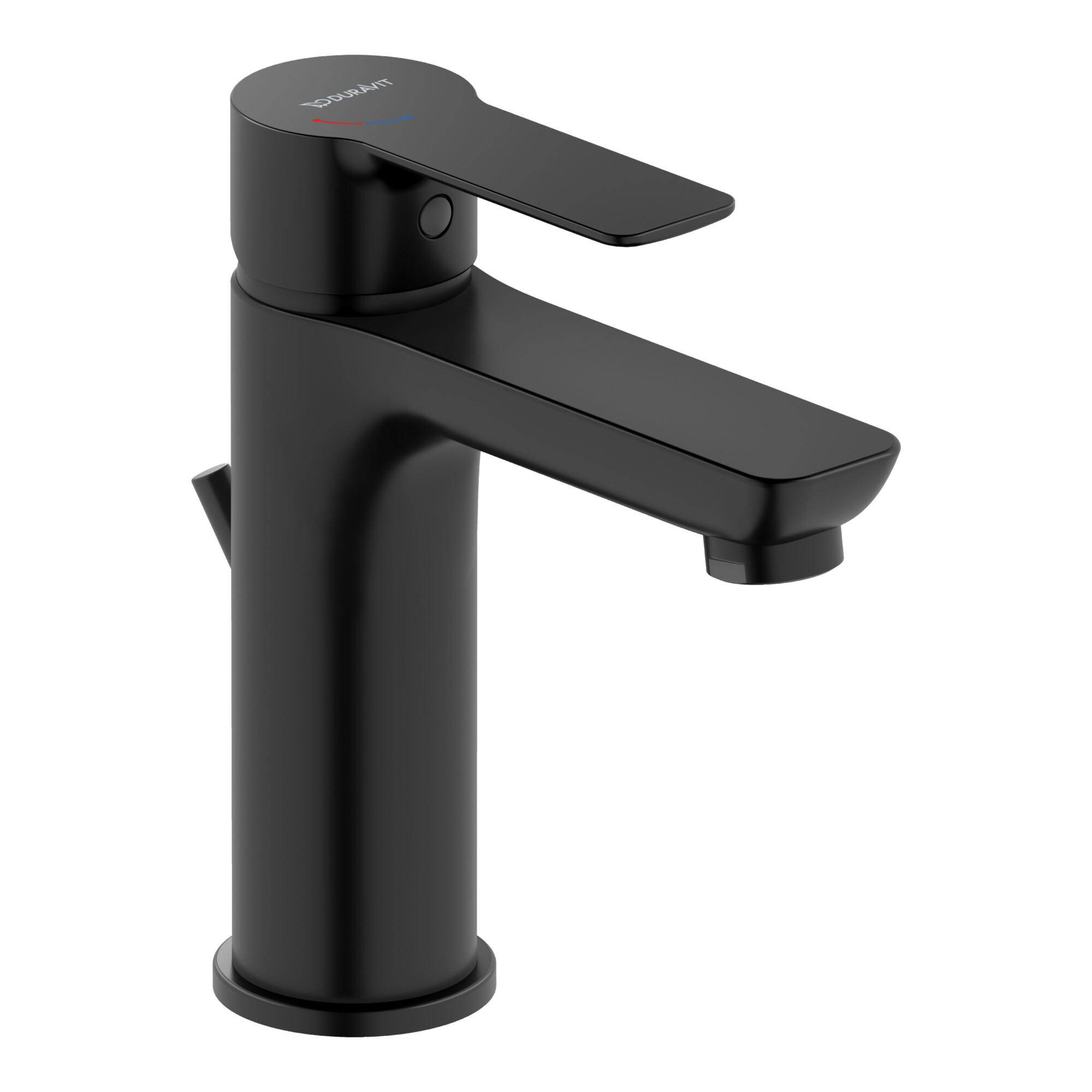 Duravit Waschtisch-Einhebelmischer M Fresh + -Flow D-Code m ZugstAblGar, s m, A 107mm, Keramik (DC1023001046)