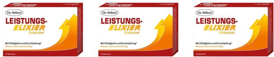 Dr. Böhm Leistungs Elixier Brausegranulat 3x14stk