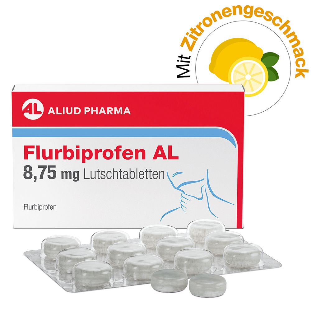 Flurbiprofen AL 8,75 mg Lutschtabletten 24 St