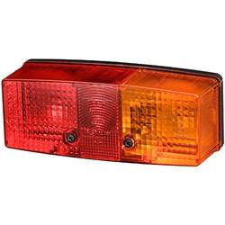 Hella Anhänger-Rückleuchte Blinker, Rückleuchte hinten, rechts 12 V Rot-Orange 2SD 003 184-041