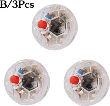 Inspire Curations GhostGlow Motion Activated Flash Cat Ball Toy 3pcs