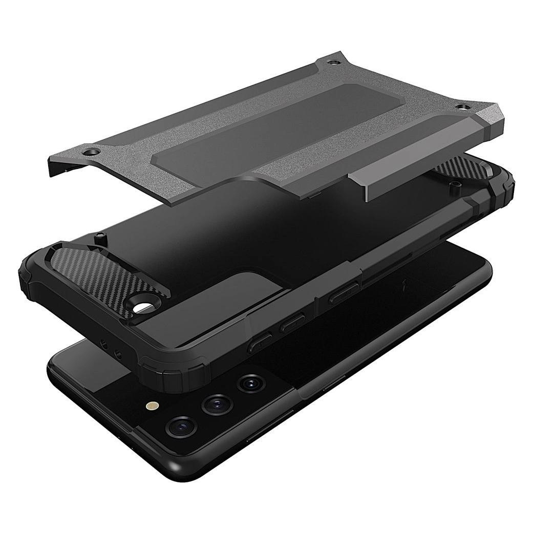 Hurtel Hybrid Armor Case Tough Rugged Cover for Samsung Galaxy S22+ (S22 Plus) black (Samsung Galaxy S22+) (1404978613)