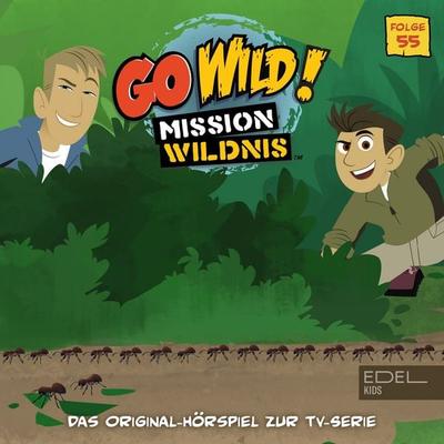 Folge 55: Der Wolfshabicht / Die Ameisenfarmer (Das Original-Hörspiel zur TV-Serie) - Angela Strunck,Klaus Terhoeven, Audio, 4029759215523