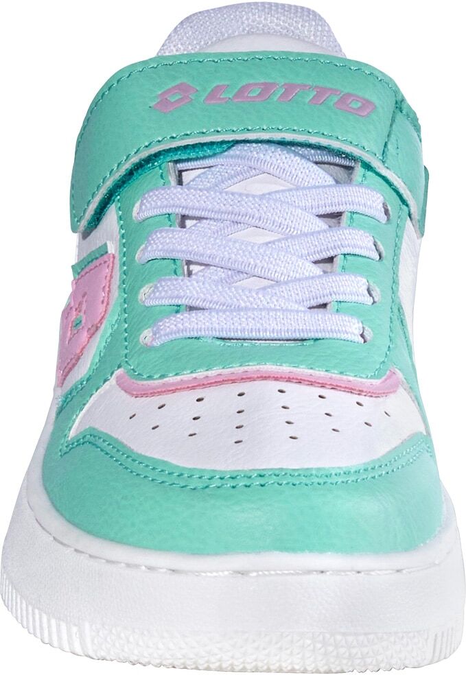 Sneaker LOTTO, Mädchen, Gr. 29, bunt (mint, lila), Synthetik, Schuhe Sneaker, in kinderfußgerechter Passform