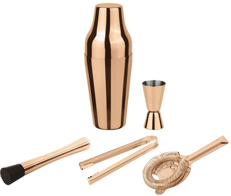 Paderno Mixology Set Parisian 5 Pezzi Rame