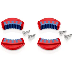 KNIPEX 2 Paar Kunststoffeinsätze 2K für 81 11 250 / 81 13 250 120 mm - 8119250V02
