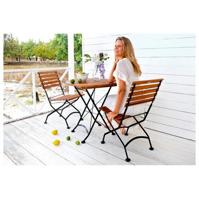 Balkonset MERXX "Schlossgarten", beige (natur), Sitzmöbel-Sets, Balkonset