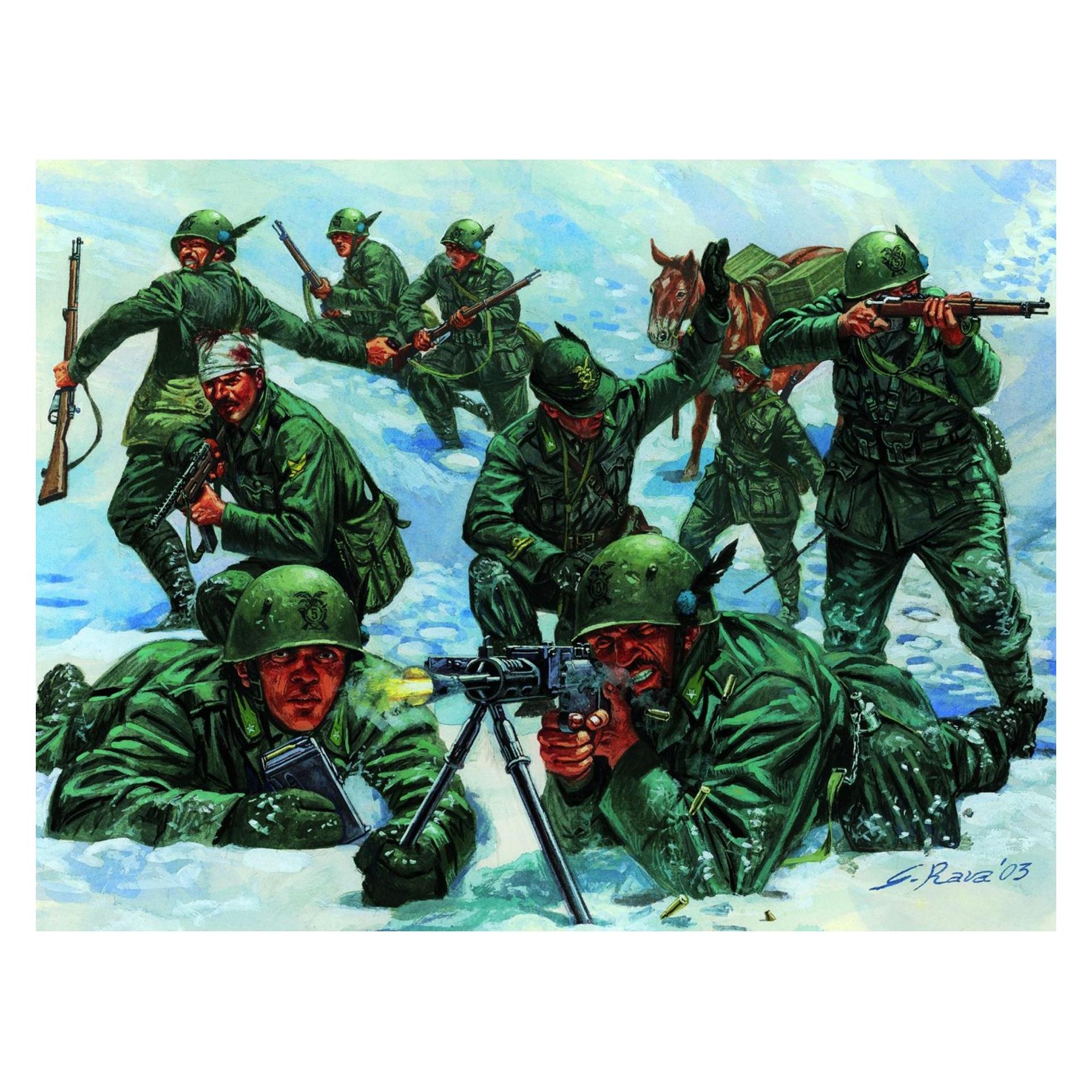 Italeri II WW Ital.Mount.Troops Alpini (ITA 06059)