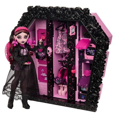 Anziehpuppe MONSTERHIGH™ "Monster High Ultimate Skulltimate-Set", pink (bunt), Puppen, Kinder