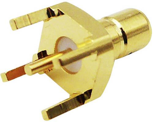 TRU Components SMB-015 5972576 SMB-Steckverbinder Stecker, Einbau vertikal 50Ω