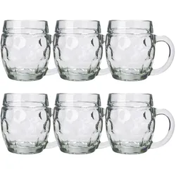 Ich-zapfe, Biergläser, Bierglas, Bierkrug 6er Set, Tübinger - 0,4 Liter (0.40 l, 6x)
