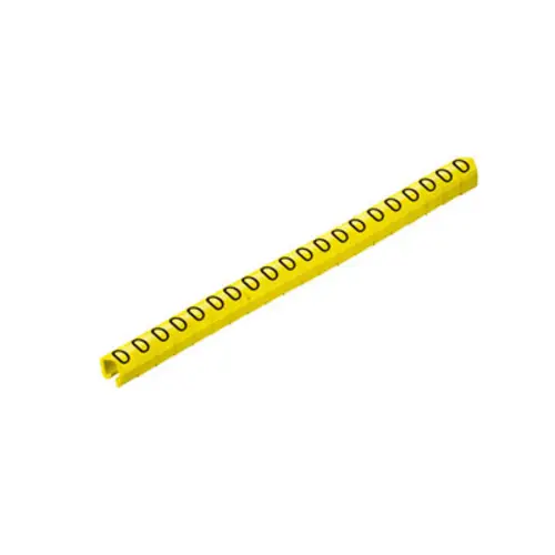 Weidmüller CLI O 20-3 GE/SW 0 MP Kennzeichnungsclip Aufdruck 0 Außendurchmesser-Bereich 3 bis 4mm 0648101502