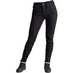 Pando Moto Kissaki Black, Jeans Damen - Schwarz - W26/L32