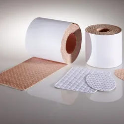 ELASTUS SilkSkin med Pflaster 4 m x 8 cm hautfarben