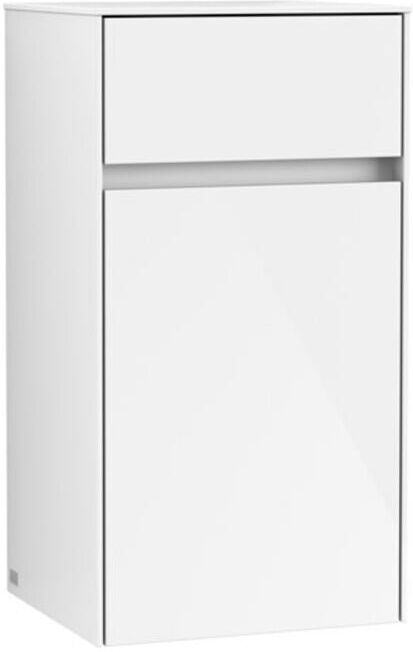 V&B; Collaro Armoire Latérale 40,4x74,8x34,9cm, Connexion G, blanc brillant ; Villeroy & Boch (C03200DH)