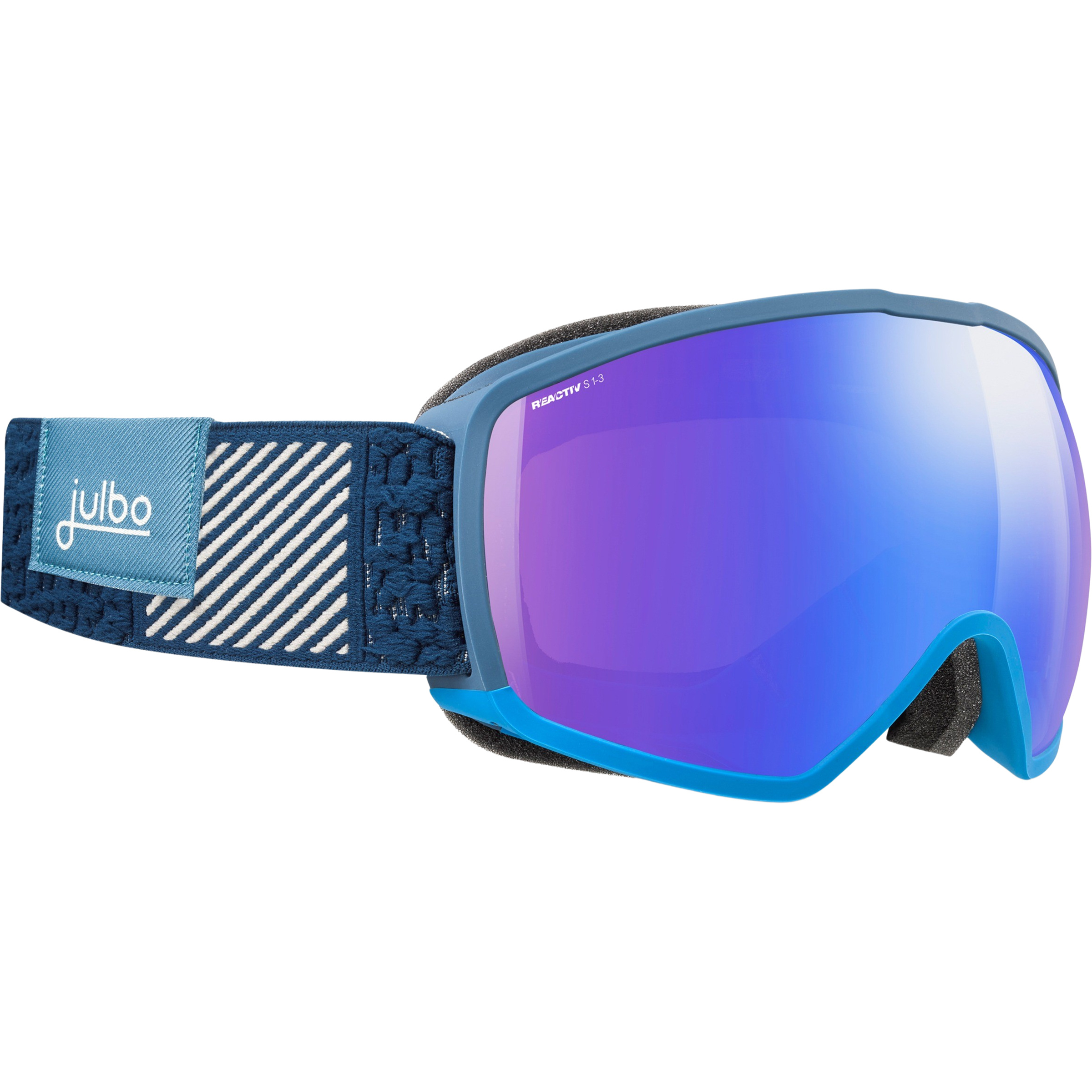 Julbo Hit Reactiv 1-3 High Contrast Skibrille Skibrillen blau Skifahren | Freeride | Rodeln | Splitboard | Skitour