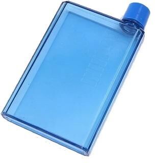 Uplifted Finds A6 Notebook Flat Water Bottle And High Performance Portable Paper Pad Drinking Architecture blue