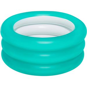 Bestway Planschbecken Kiddie Lounge 51033, ab 2 Jahren, mit 3 Luftringen, bis 43 Liter, Ø 70 x 30 cm