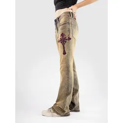 Ninth Hall Alyssia Burn Jeans light / pastel blue Gr. 8