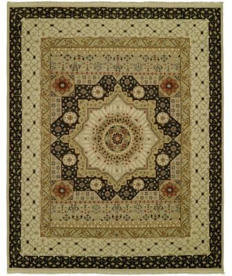 KALATY Transitional Multi-Colored Flatweave Wool Area Rug