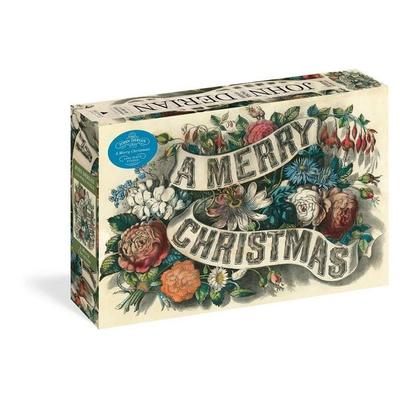 John Derian Paper Goods: Merry Christmas 1,000-Piece Puzzle
