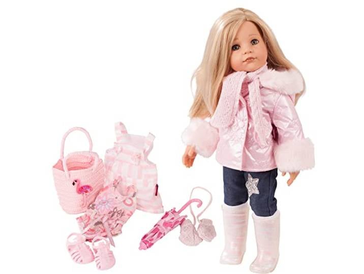 Götz 1959093 Hannah All Year Round Puppe 50 cm Stehpuppe 16-TLG