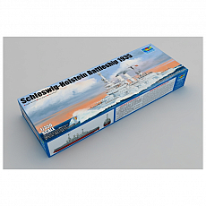 Trumpeter - Schleswig-Holstein Battleship (1935) - 1:350 - 470 Teile 308860