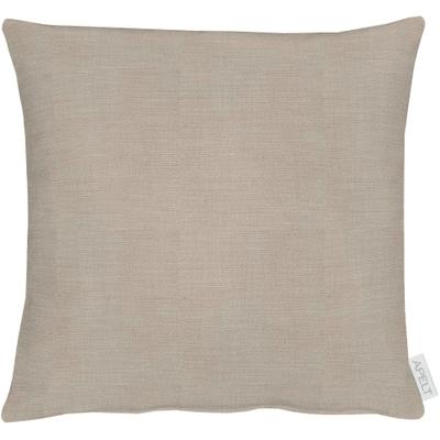 Dekokissen APELT "Apart" Gr. 1, silber (silber, unifarben), B:40cm L:40cm, Polyester, Dekokissen_Sitzkissen_Kissenhüllen, ohne Füllung